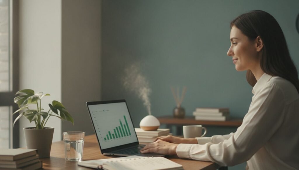 Como Aumentar Produtividade Sem Se Esgotar: 12 Estratégias Baseadas em Ciência para Melhorar Seu Desempenho e Bem-Estar 3 Estratégias de Produtividade Sustentável Ajudam a Melhorar o Desempenho sem Comprometer a Saúde Física e Mental.