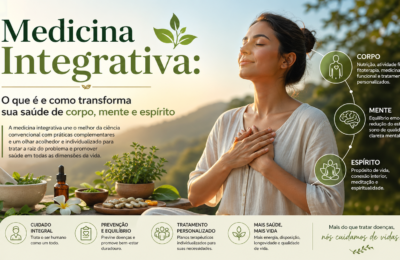 Medicina integrativa para corpo, mente e espírito