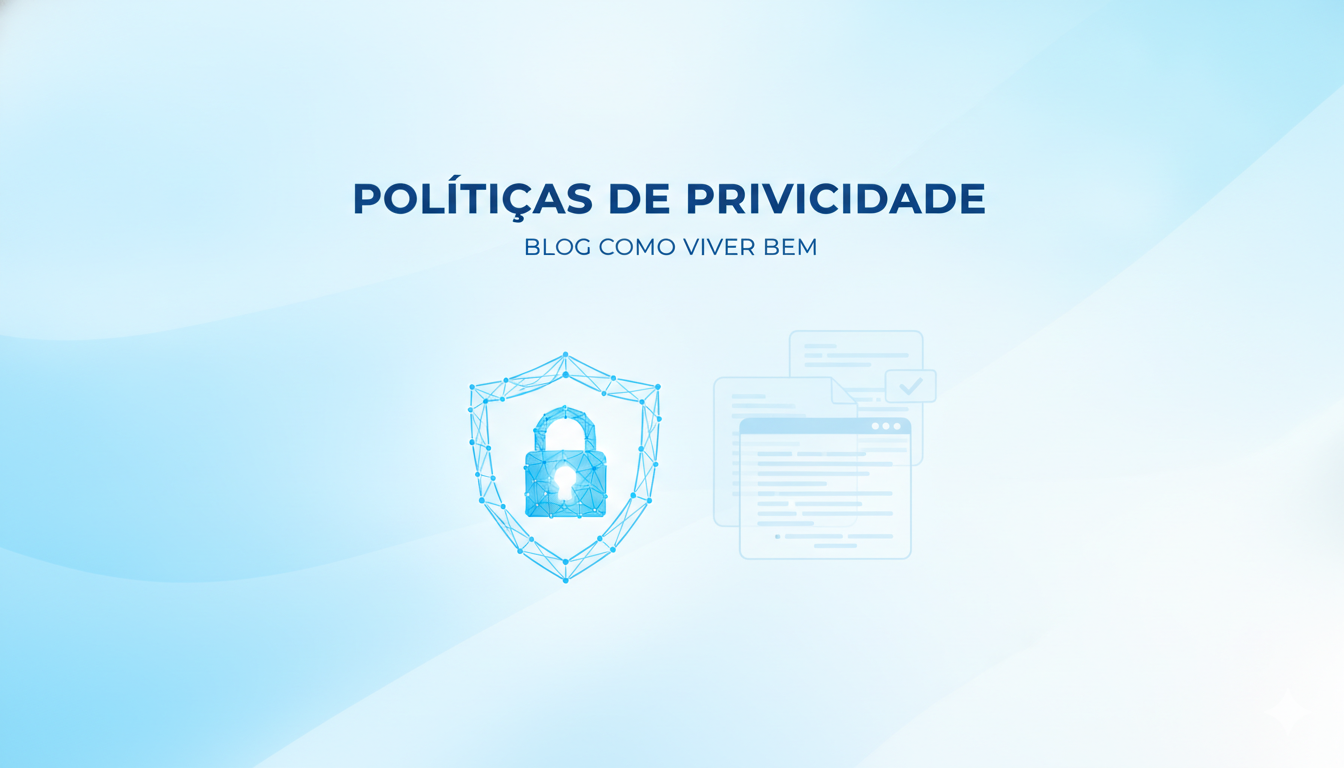 Política de Privacidade – Como Viver Bem