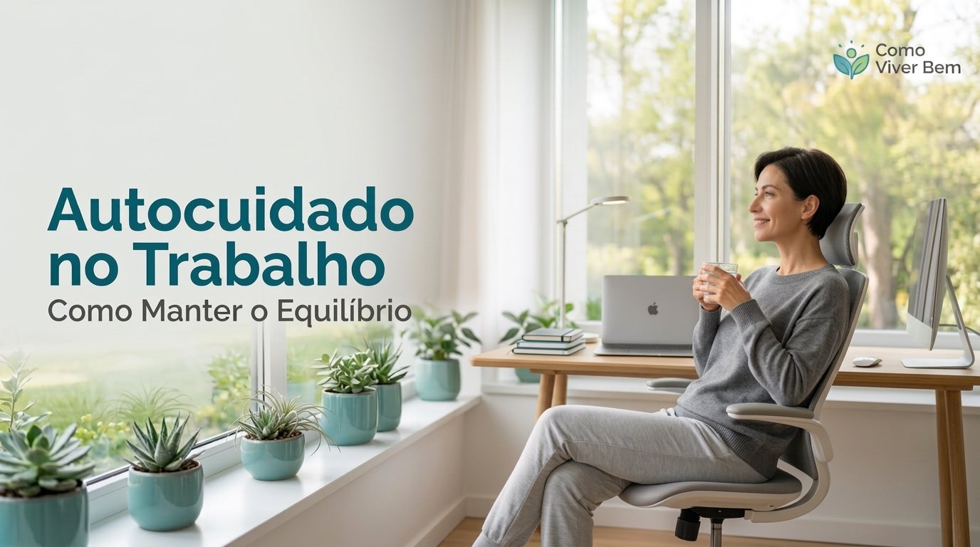 Autocuidado no Trabalho: Como Manter o Equilíbrio