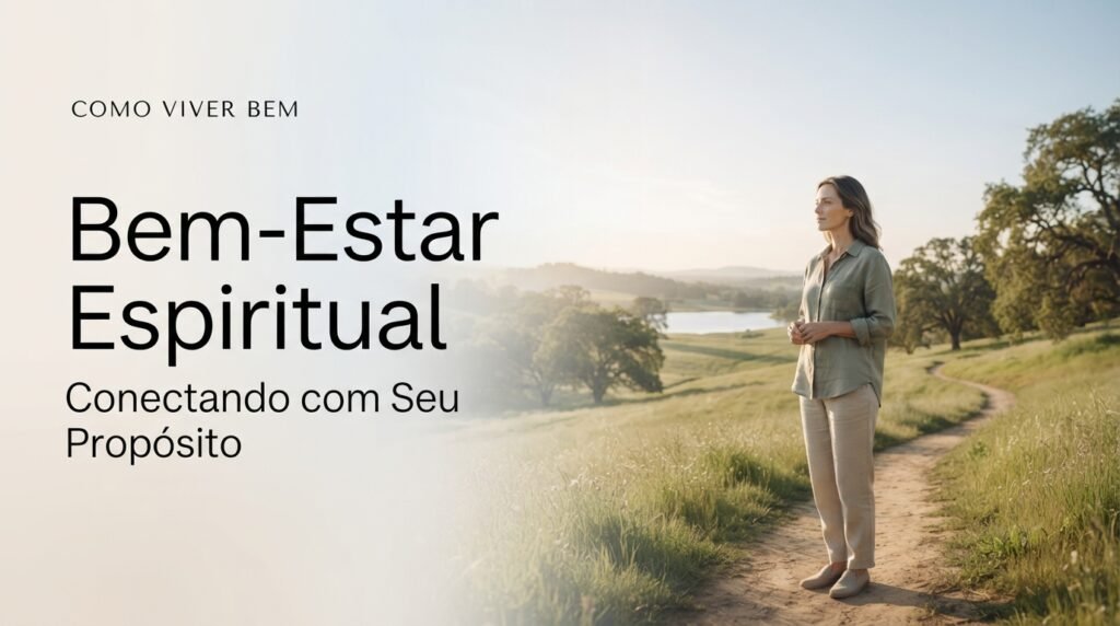 Bem-Estar Espiritual: Conectando com Seu Propósito