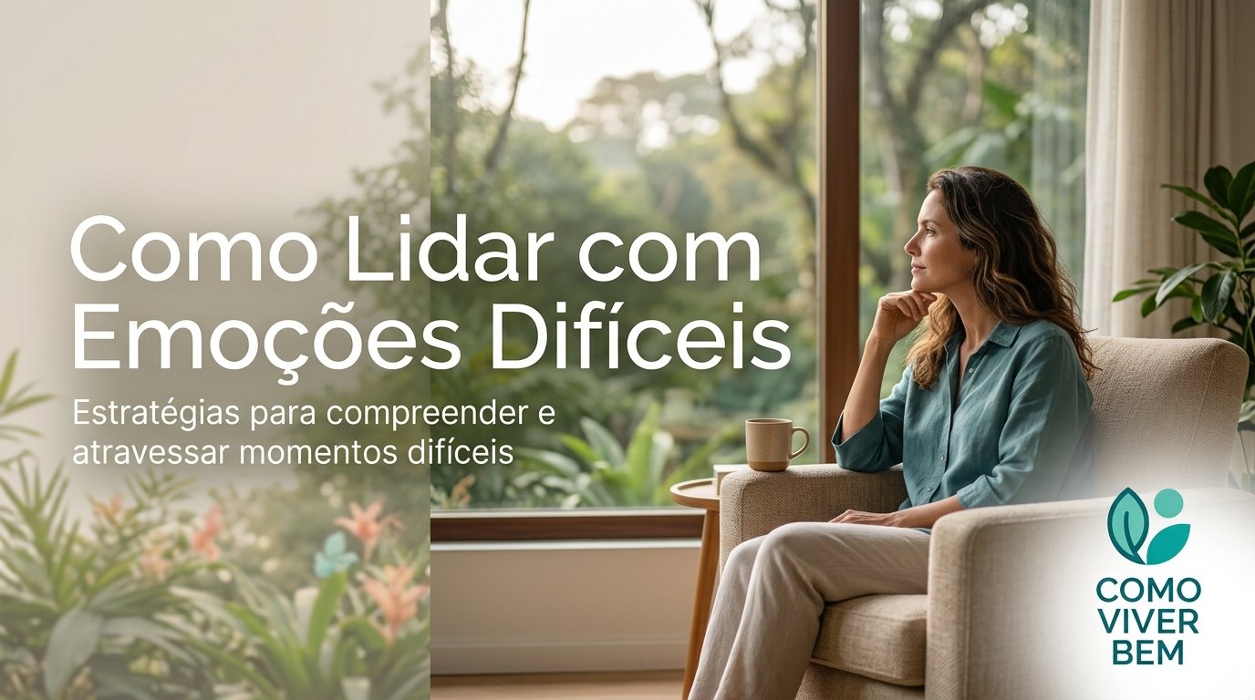 Como Lidar com Emoções Difíceis: Guia Completo