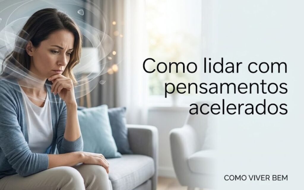 Como lidar com pensamentos acelerados: 10 técnicas que funcionam