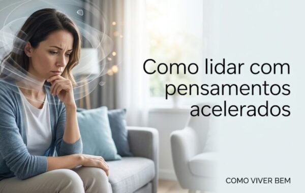 Como lidar com pensamentos acelerados: 10 técnicas que funcionam