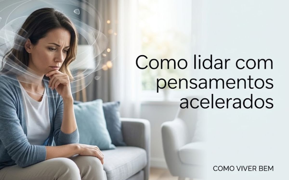 Como lidar com pensamentos acelerados: 10 técnicas que funcionam
