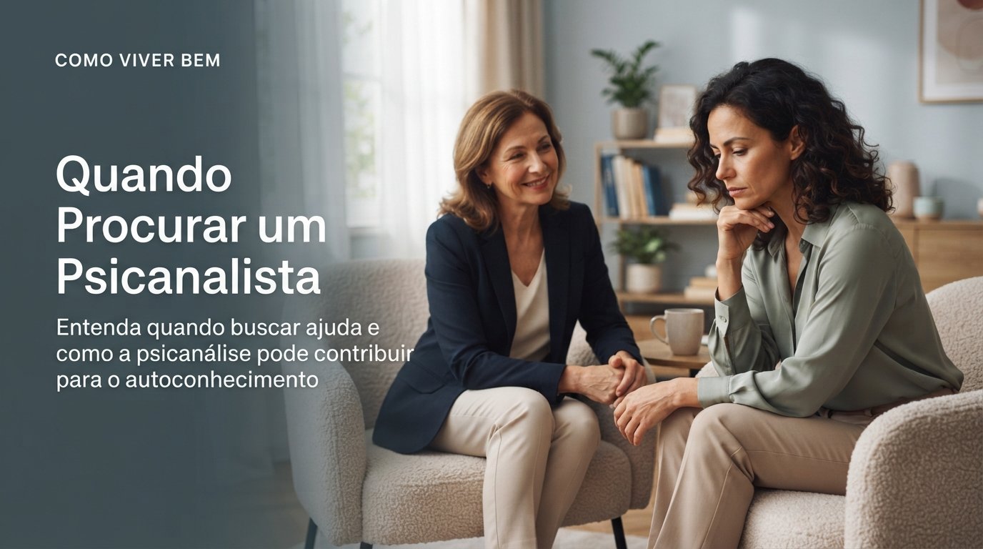 Quando Procurar um Psicanalista? Sinais de Que é Hora