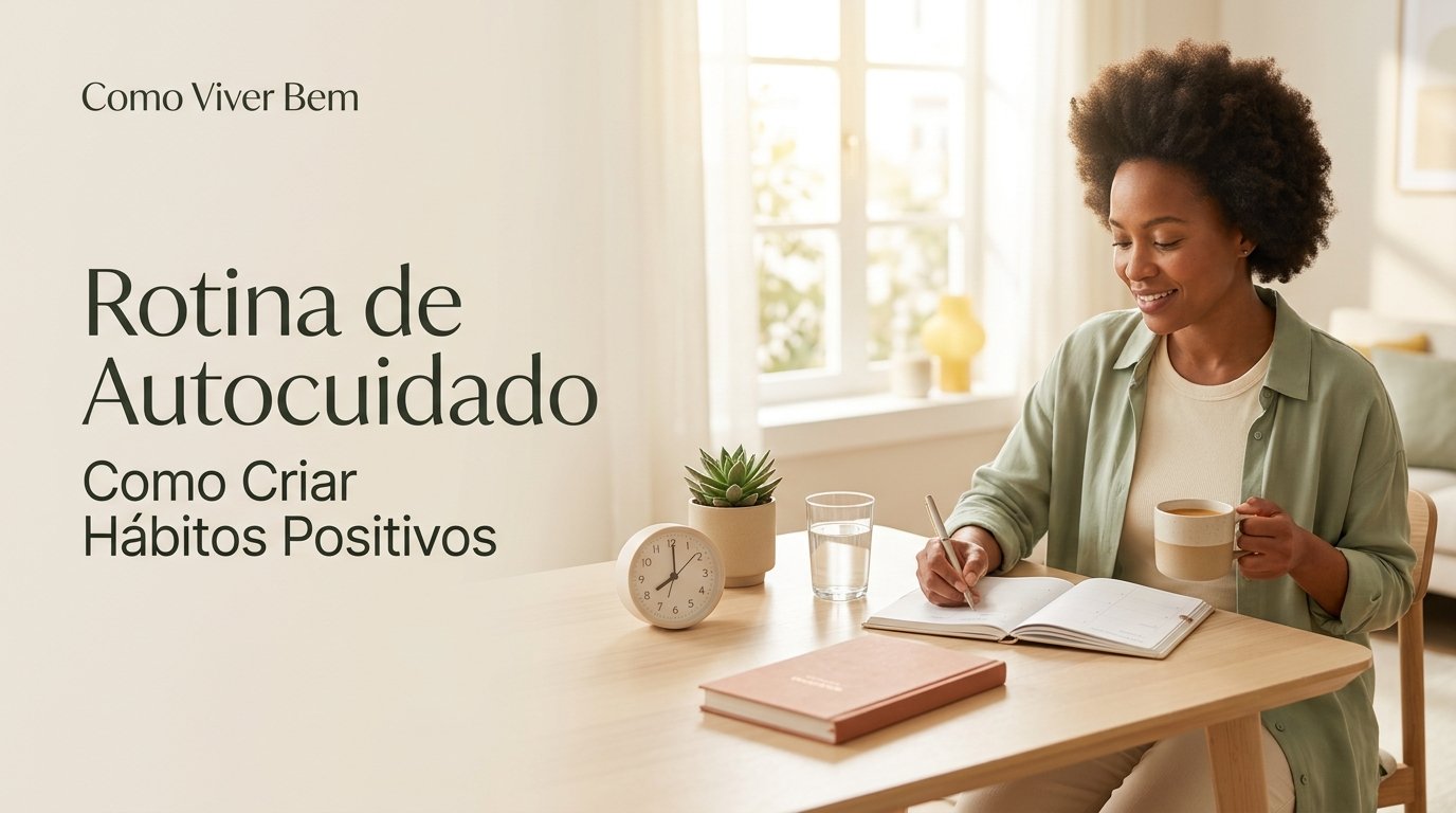 Rotina de Autocuidado: Como Criar Hábitos Positivos